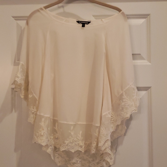 Express Other - Sheer Express swimsuit coverup top